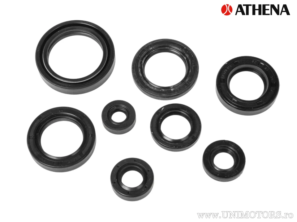Σετ σιλικονούχων σφραγίδων λαδιού - Honda CRM125R ('86-'96) / NSR125 F/R ('88-'01) - Athena