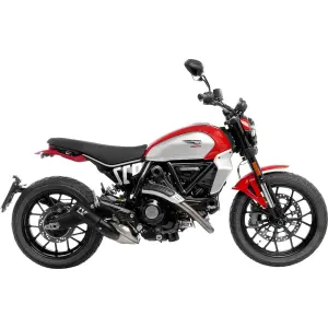 Σιγαστήρας LV-10 Slip-On Ματ Μαύρο - DUCATI SCRAMBLER 803 ABS Nightshift ('23-'24) / SCRAMBLER 803 ABS Icon ('