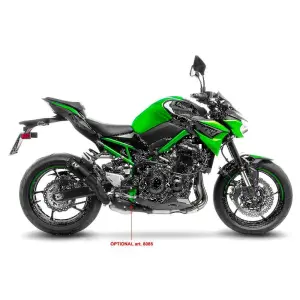 Σιγαστήρας LV Corsa S Full Black Slip-On - KAWASAKI Z 900 ABS ('20-'24) / Z 900 ABS SE Performance ('22-'24) - Leo Vin
