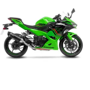 Σιγαστήρας Slip-On Καρμπόν LV One Evo - KAWASAKI NINJA 500 ABS ('24-'25) / Z 500 SE ABS ('24-'25) - Leo Vince