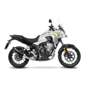 Σιγαστήρας Slip-On Μαύρο Ανοξείδωτο Ατσάλι - HONDA CB 500 F ('19) / CB 500 F ABS ('19-'24) / CBR