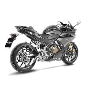 Σιγαστήρας Slip-On Μαύρο Ανοξείδωτο Ατσάλι - HONDA CB 500 F ('19) / CB 500 F ABS ('19-'24) / CBR