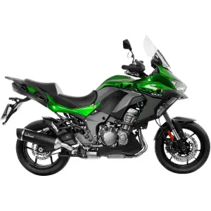 Σιγαστήρας Slip-On Μαύρο Ανοξείδωτο Χάλυβα - KAWASAKI KLZ 1000 ABS Versys S ('21-'24) / KLZ 1000