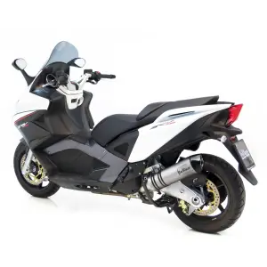 Σιγαστήρας Slip-On από Ανοξείδωτο Ατσάλι LV One Evo - APRILIA SRV 850 ('12-'16) / GILERA GP 800 ('0