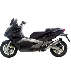 Σιγαστήρας Slip-On από Ανοξείδωτο Ατσάλι LV One Evo - APRILIA SRV 850 ('12-'16) / GILERA GP 800 ('0