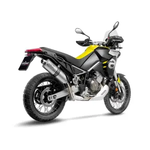 Σιγαστήρας Slip-On από Ανοξείδωτο Ατσάλι LV One Evo - APRILIA TUAREG 660 ABS ('22-'24) - Leo Vince