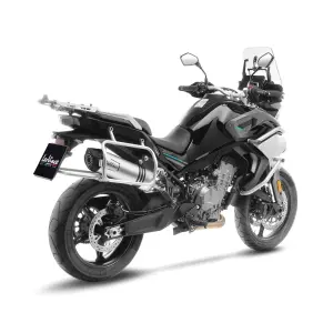 Σιγαστήρας Slip-On από Ανοξείδωτο Ατσάλι LV One Evo - CF MOTO MT 800 ABS Explore ('24-'25) / KTM AD