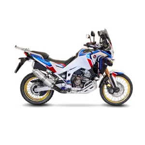 Σιγαστήρας Slip-On από Ανοξείδωτο Ατσάλι LV One Evo - HONDA CRF 1100 L ABS Africa Twin Adventure Sp