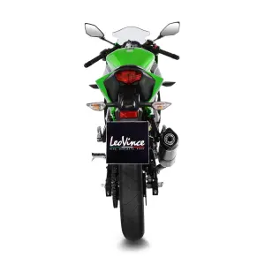 Σιγαστήρας Slip-On από Ανοξείδωτο Ατσάλι LV One Evo - KAWASAKI NINJA 125 ABS ('19-'24) / Z 125 ABS 