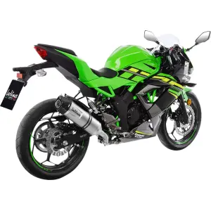 Σιγαστήρας Slip-On από Ανοξείδωτο Ατσάλι LV One Evo - KAWASAKI NINJA 125 ABS ('19-'24) / Z 125 ABS 