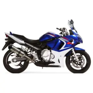 Σιγαστήρας Slip-On από Ανοξείδωτο Ατσάλι LV One Evo - SUZUKI GSF 650 ABS Bandit ('07-'13) / GSX 650