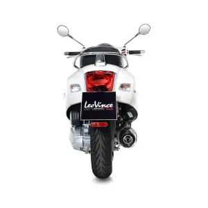 Σιγαστήρας Slip-On από Ανοξείδωτο Ατσάλι LV One Evo - VESPA GTS 300 I.E. ABS ('19-'20) / GTV 300 AB