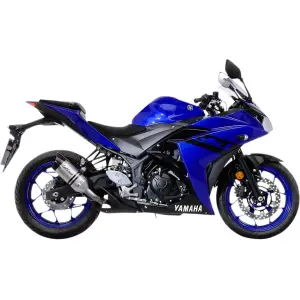 Σιγαστήρας Slip-On από Ανοξείδωτο Ατσάλι LV Pro - YAMAHA MT-03 ABS ('18-'23) / YZF-R3 ('18-'19) / Y