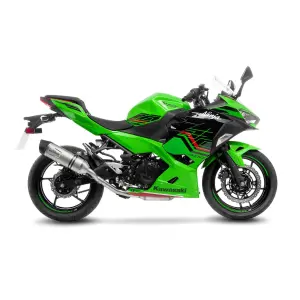 Σιγαστήρας Slip-On από Ανοξείδωτο Χάλυβα LV One Evo - KAWASAKI NINJA 500 ABS ('24-'25) / Z 500 SE A