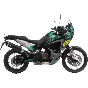 Σιγαστήρας Slip-on LV One Evo Black Edition - CF MOTO MT 800 ABS Explore ('24-'25) / KTM ADVENTURE 790 ('19-'23) - Leo