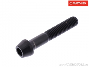 Στρογγυλή κωνική καπάκι βίδας Pro Bolt M8 x 1.25 x 45 mm τιτάνιο μαύρο - JM