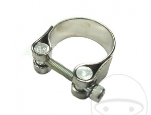 Σφιγκτήρας από χρωμιωμένο σωλήνα 43mm JMT CHROME JMP - BMW R 100 S / Kawasaki EN 500 A / Suzuki GS 