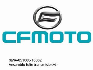 Σύνολο τροχαλίας μετάδοσης CVT - 0JWA-051000-10002 - CFMOTO