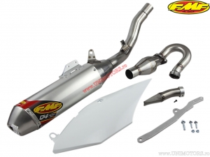 Σύστημα εξάτμισης FMF Q4 HEX MegaBomb - Honda CRF 450 R / CRF 450 RX ('17-'20) (αλουμίνιο - χάλυβ�