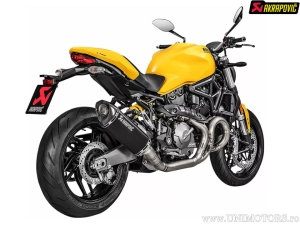 Τελική γραμμή Slip-On - DUCATI MONSTER 1200 ABS ('14-'20) / MONSTER 821 ABS Stealth ('19-'20) - Akrapovič