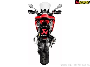 Τελική γραμμή Slip-On - DUCATI MULTISTRADA 1200 ABS DVT ('15-'17) / MULTISTRADA 1260 S ABS ('18-'20) (E-Mark) - Akra