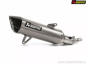 Τελική γραμμή Slip-On - YAMAHA YP 400 R ABS X-Max ('18-'20) / YP 400 R ABS X-Max Tech Max ('20) (E-Mark) - Akrapovi�