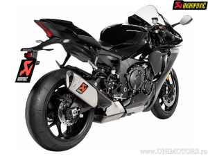 Τελική γραμμή Slip-On - YAMAHA YZF-R1 1000 ABS ('15-'24) / YZF-R1M 1000 ABS ('15-'24) (E-Mark) - Akrapovič