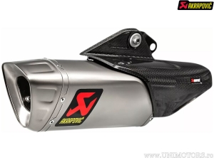 Τελική γραμμή Slip-On - YAMAHA YZF-R1 1000 ABS ('15-'24) / YZF-R1M 1000 ABS ('15-'24) (E-Mark) - Akrapovič