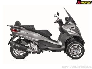 Τελικός εξάτμισης Slip-On Line - PIAGGIO MP3 500 ('10-'14) / MP3 500 HPE ABS Business ('19-'20) (E-Mark) - Akrap