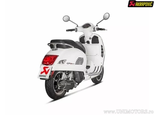 Τελικός εξάτμισης Slip-On Line - VESPA GTS 125 IGET ABS ('17-'20) / GTS 150 I.E. ABS ('17-'19) (E-Mark) - Akrapo