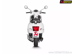 Τελικός εξάτμισης Slip-On Line - VESPA GTS 125 IGET ABS ('17-'20) / GTS 150 I.E. ABS ('17-'19) (E-Mark) - Akrapo