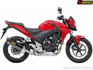 Τελικός εξάτμιση Slip-On Line - HONDA CB 400 X / CB 500 F / CB 500 F ABS / CB 500 X ABS / CBR 400 R ABS (E-Mark) 