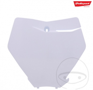 Υποστήριξη αριθμού αγώνα Polisport λευκό - KTM SX 125 ('19-'22) / KTM SX 150 ('19-'22) / KTM SX 250 (