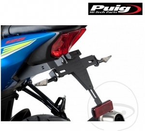 Υποστήριξη αριθμού πινακίδας Puig - Suzuki GSX-R 125 RL ABS ('17-'18) / Suzuki GSX-R 125 RLX ABS ('17-