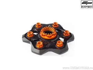 Υποστήριξη πίνακα πίσω μαύρο/πορτοκαλί - KTM Super Duke 1290 R LC8 ABS / Super Duke 1290 GT LC