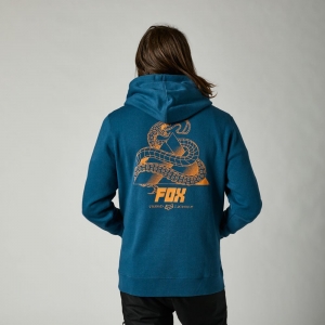 Φούτερ με κουκούλα casual Coiled Fleece [Σκούρο μπλε]: Μέγεθος - XL