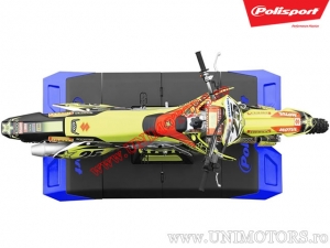Χαλί service motocross - 180x99cm (μπλε) - Polisport
