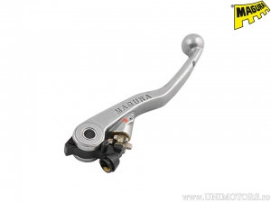Χειρολαβή συμπλέκτη ασημί Hymec OPEN-ROAD 123mm - Suzuki RM 250 ('05-'12) / Yamaha YZ 250 2T ('11-'16) - 