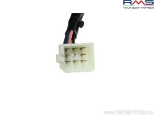 Бутон за светлина / клаксон - MBK Booster NG / Spirit / Yamaha BWS NG / Slider / Jog R - 50cc 2T - (RMS)