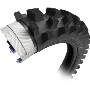 Гума (каучук) Michelin StarCross 6 Medium Hard 100/90-19 57M NHS TT - Michelin