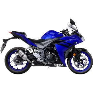 Гърне Slip-On от неръждаема стомана LV Pro - YAMAHA MT-03 ABS ('18-'23) / YZF-R3 ('18-'19) / YZF-R3 ABS 