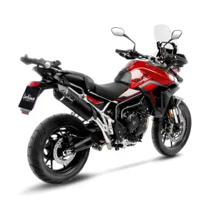 Гърне Slip-on LV One Evo Black Edition - TRIUMPH TIGER 900 ABS Rally Pro ('24) / TIGER 900 GT ABS Pro ('24) - Leo Vince