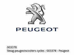 Знаме PeugeotScooters Cycles - 003378 - Peugeot