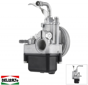 Карбуратор Dellorto SHA 13.13 R2046 - Мопед Piaggio Boss / Boxer / Ciao / Grillo / Si / Super Bravo 2T AC 50cc - 