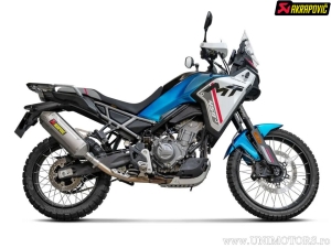 Крайно гърне Slip-On Line Carbon - CF MOTO MT 450 ABS ('24-'25) (E-Mark) - Akrapovič