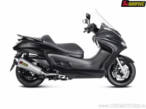 Крайно гърне Slip-On Line - MBK EVOLIS 400 ABS ('14-'16) / YAMAHA MAJESTY S 125 ('14-'15) (E-Mark) - Akrapovič