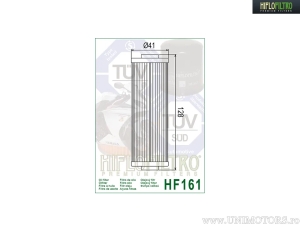 Маслен филтър HF161 - BMW R 45 / R 60 / R 75 / R 80 / R90 / R 100 - Hiflofiltro