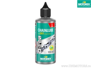 Масло за верига за сухи условия Motorex CHAINLUBE FOR DRY CONDITIONS 100% синтетично 100ML -
