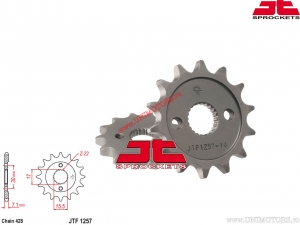 Преден пиньон Honda CR 80 R ('86-'02) - JTF 1257 - JT