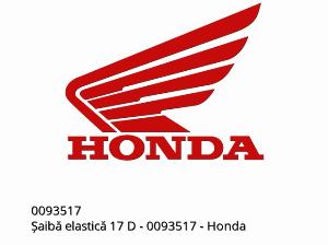 Пружинна шайба 17 D - 0093517 - Honda